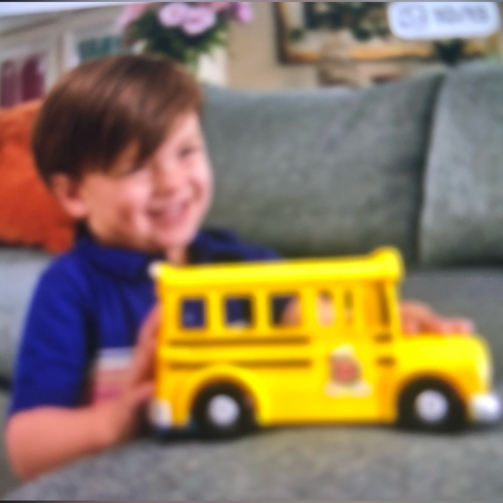 Bundle of Musical School Bus/ Figure JJ Toy with Matching Book - Picture 4 of 7